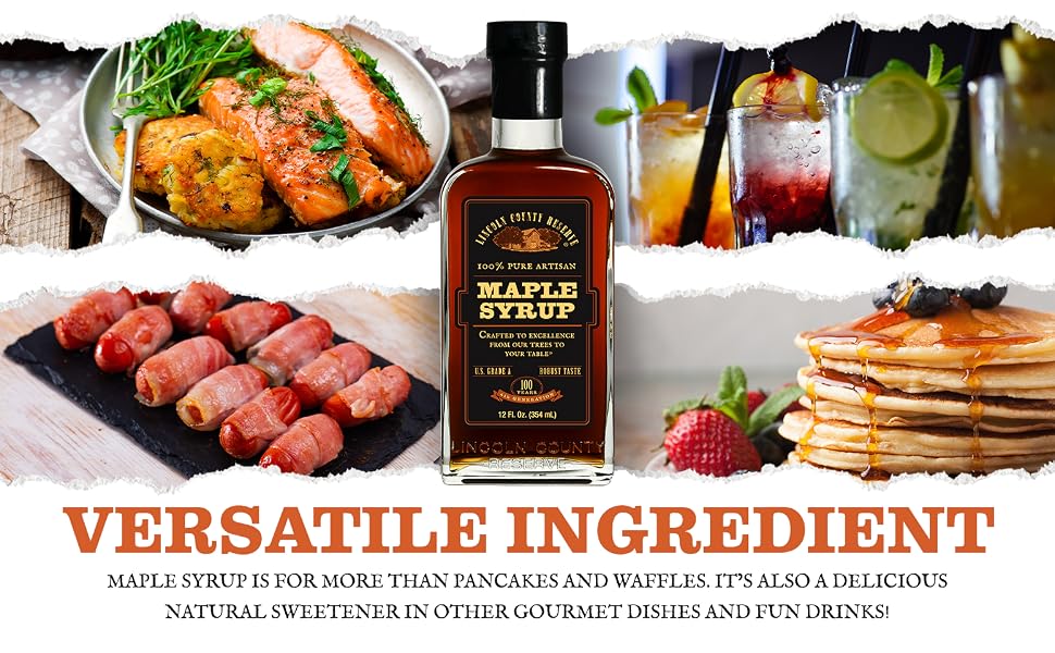 Versatile ingredient and healthier sugar substitute in gourmet recipes and fun drinks!