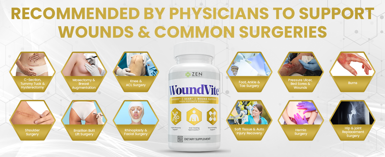 WoundVite C Section Recovery Must Haves and postpartum essentials