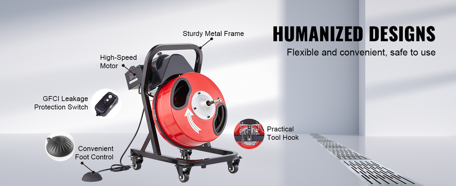 drain cleaning machine