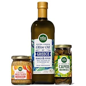 Whole Foods Market Dijon Mustard, Olive Oil &amp; Caper Berries