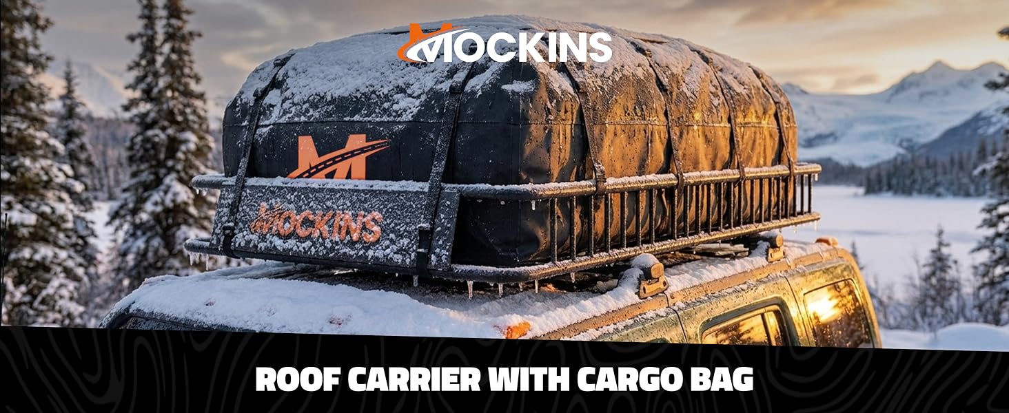 MA-22 - Roof Carrier with Bag in snow