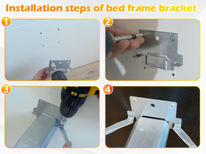 116791 Mounting Plate Compatible with IKEA Bed Frame Part # 116791