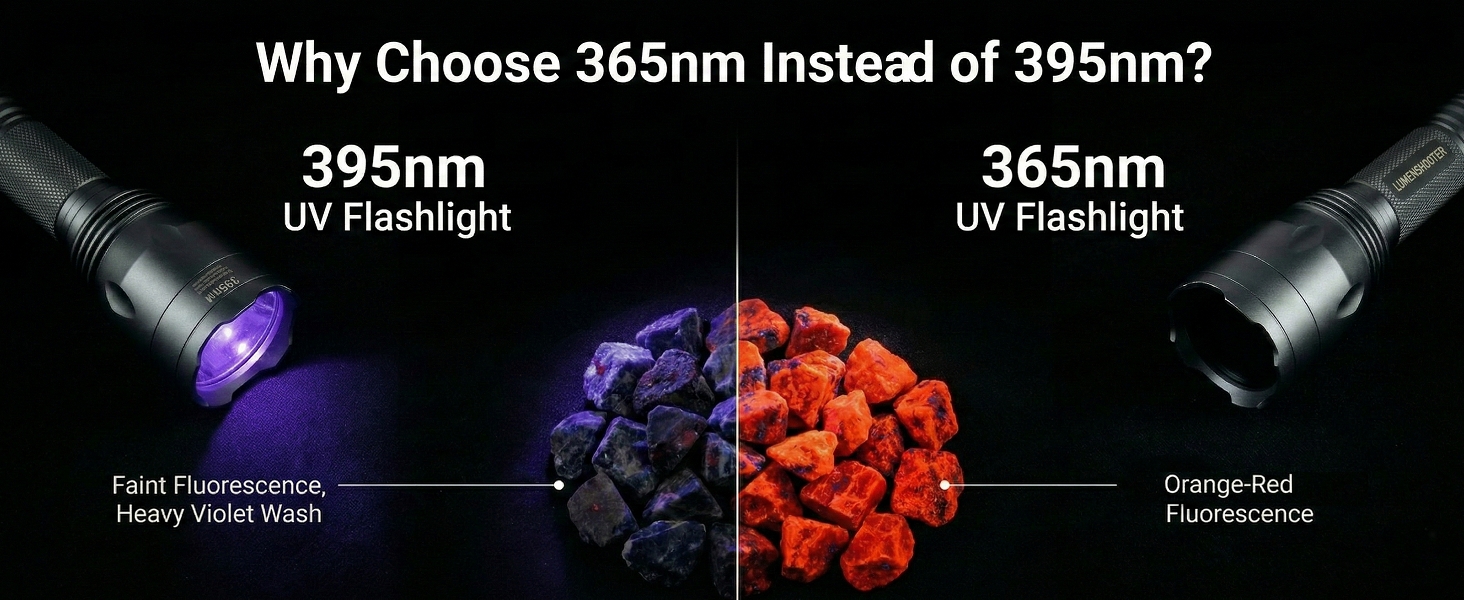 365NM VS 395NM