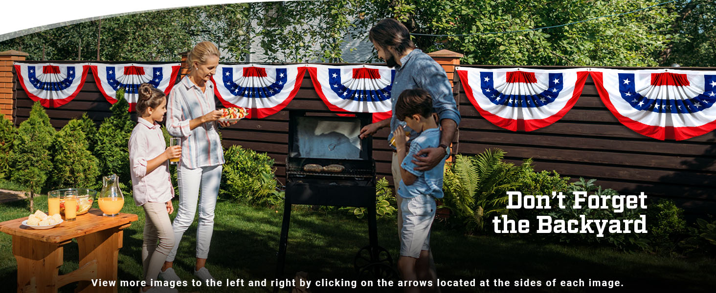 don't forget the backyard