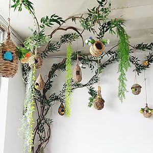 Small Hanging Bird &amp; Chickadee House