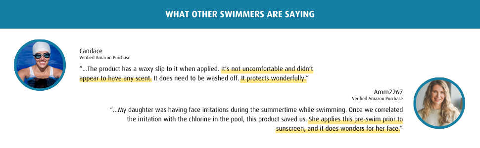 Popular pre-swim barrier cream for swimmers and water lovers