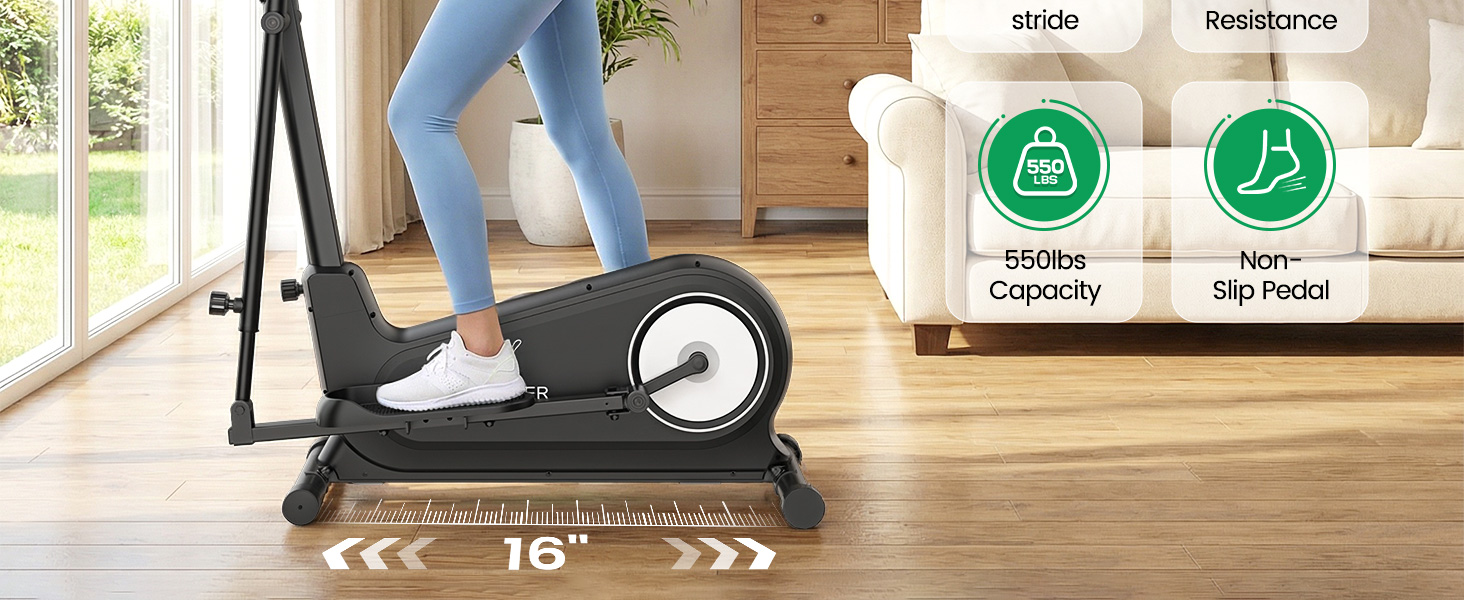 Elliptical machine for home