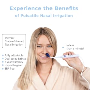 SinuPulse Elite, Sinus Rinse, Nasal irrigation, Sinus Irrigation, Neti pot, nasal wash, saline rinse