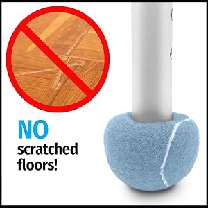 Protects floors