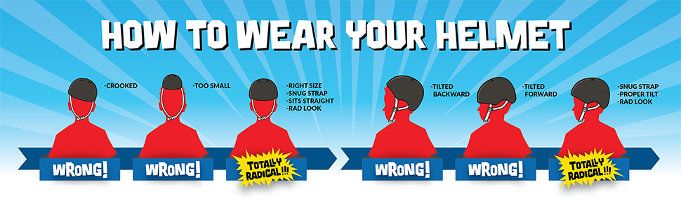helmet safety, how to wear your helmet