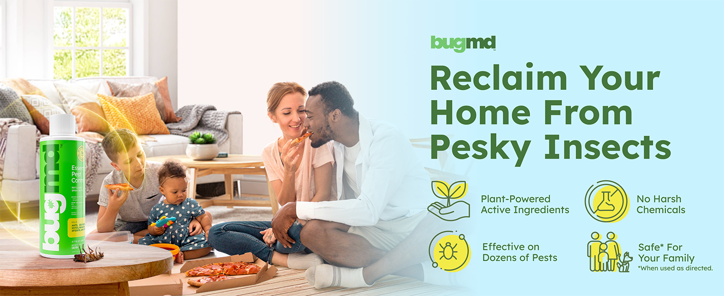 bug spray peppermint oil repellent cockroach killer indoor home insect spider rodents bugs earwig
