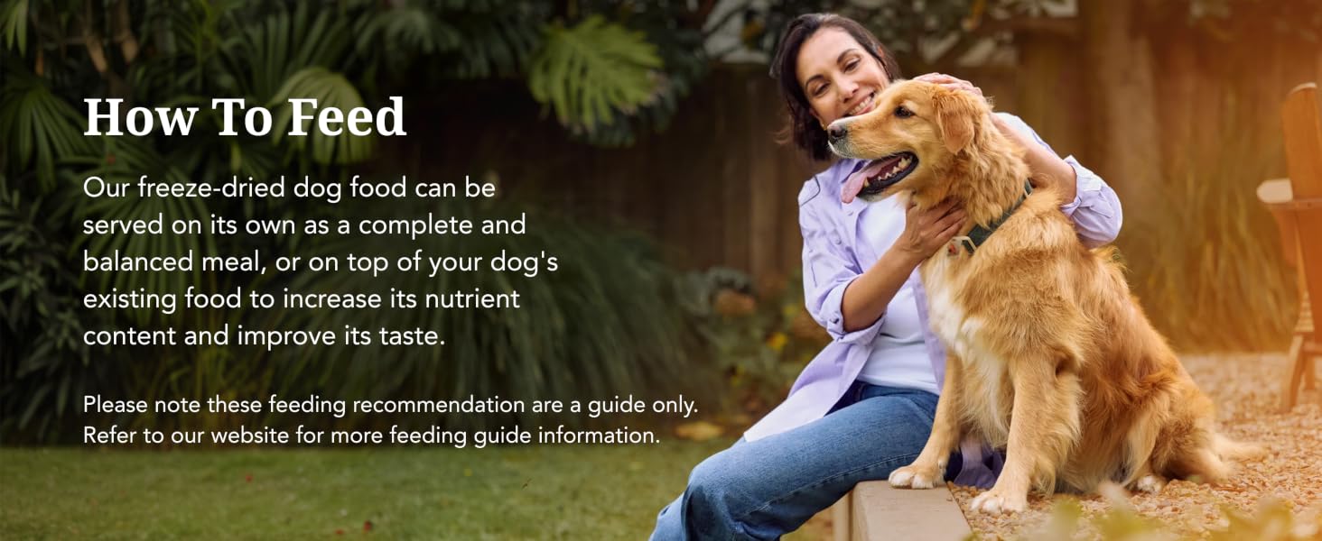 K9 Natural Beef Freeze Dried Dog Food, High-Meat Natural Complete Meal