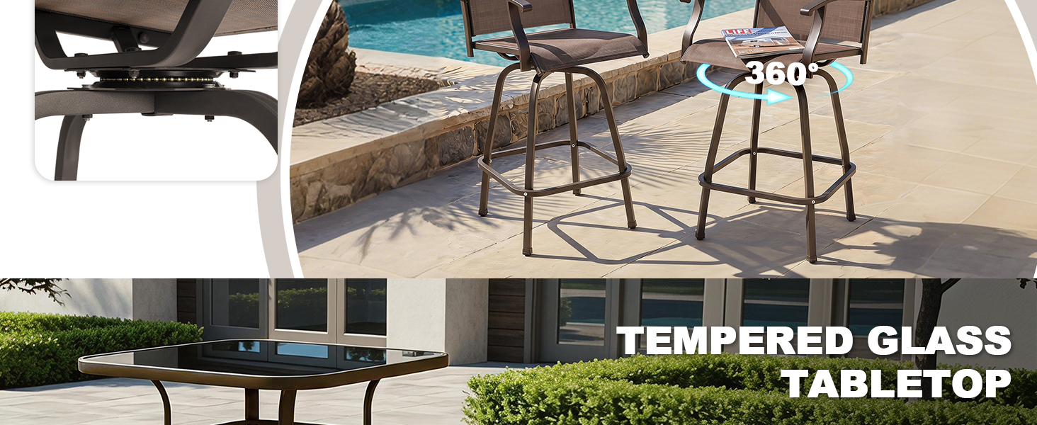 outdoor bar set