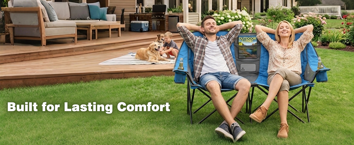 two person camping chair