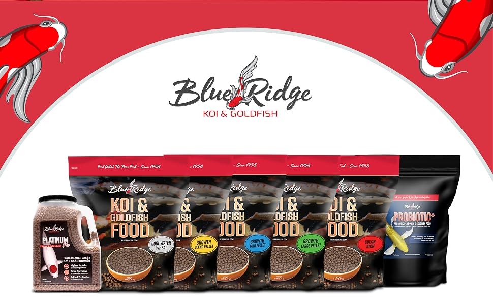 Blue Ridge Koi Product Lines