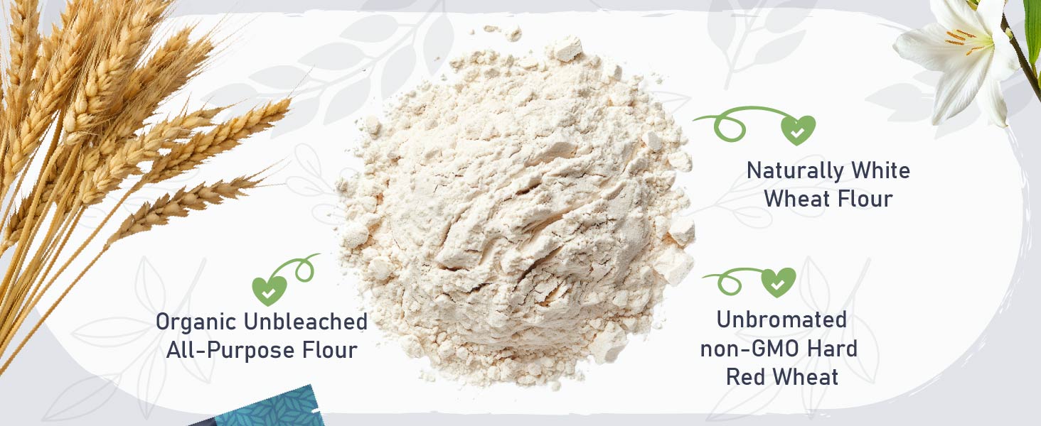 Organic Natural White Wheat Flour