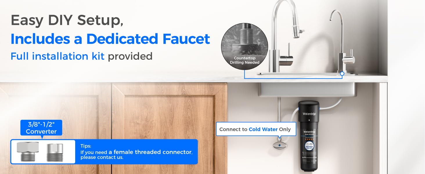 Waterdrop Under Sink Water Filter