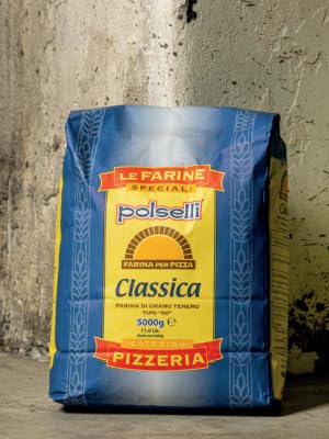 Pizza Pasta flour farina typ 00 tipo 00 semolina wheat flour Italian flour Neapolitan pizza