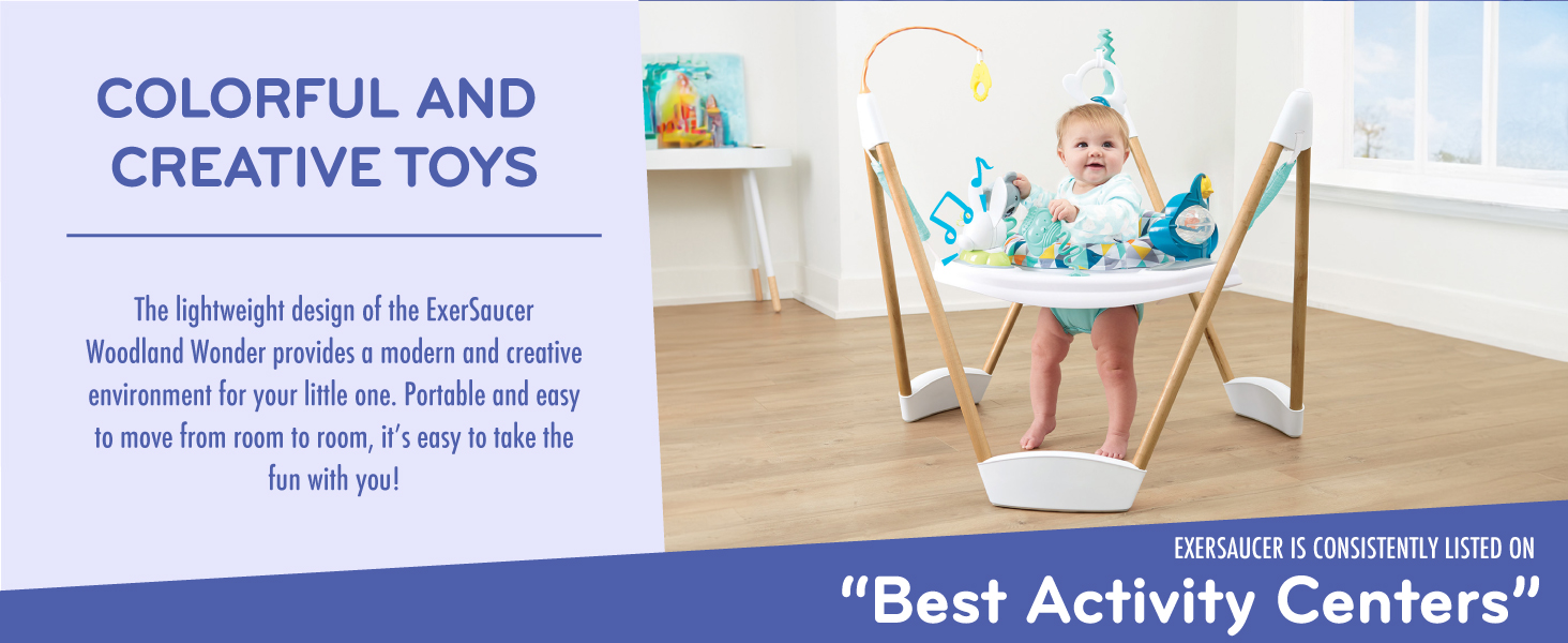 Evenflo Exersaucer Woodland Wonder