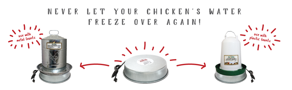 never let your chickens water freeze ever again use with metal founts plastic