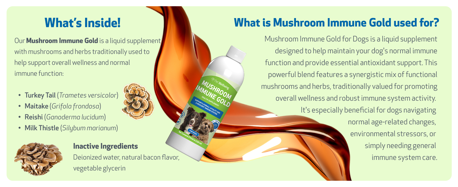 Turkey tail, maitake, reishi, milk thistle, immune cellular health, immune defense, detox, cancer