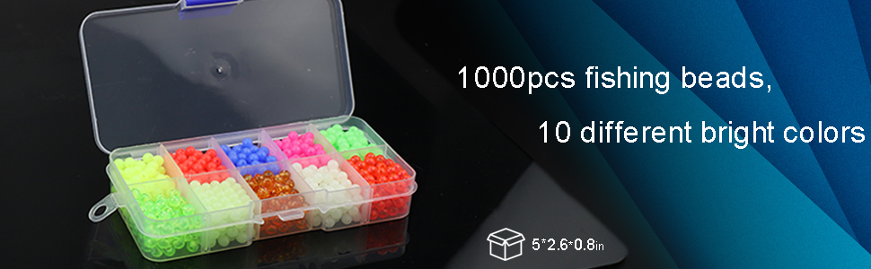 Fishing beads