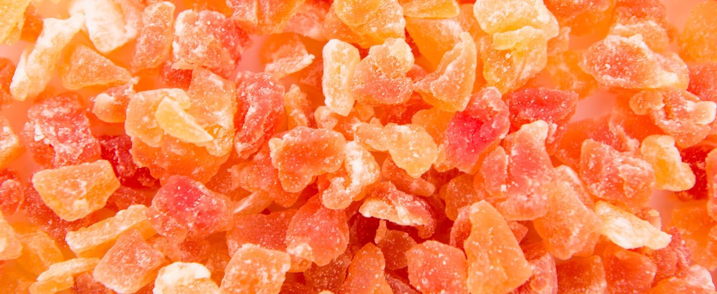 Dried Diced Papaya