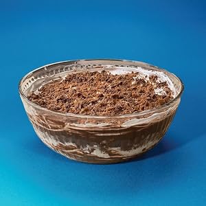 A bowl of Skor Chocolate Cloud Cake