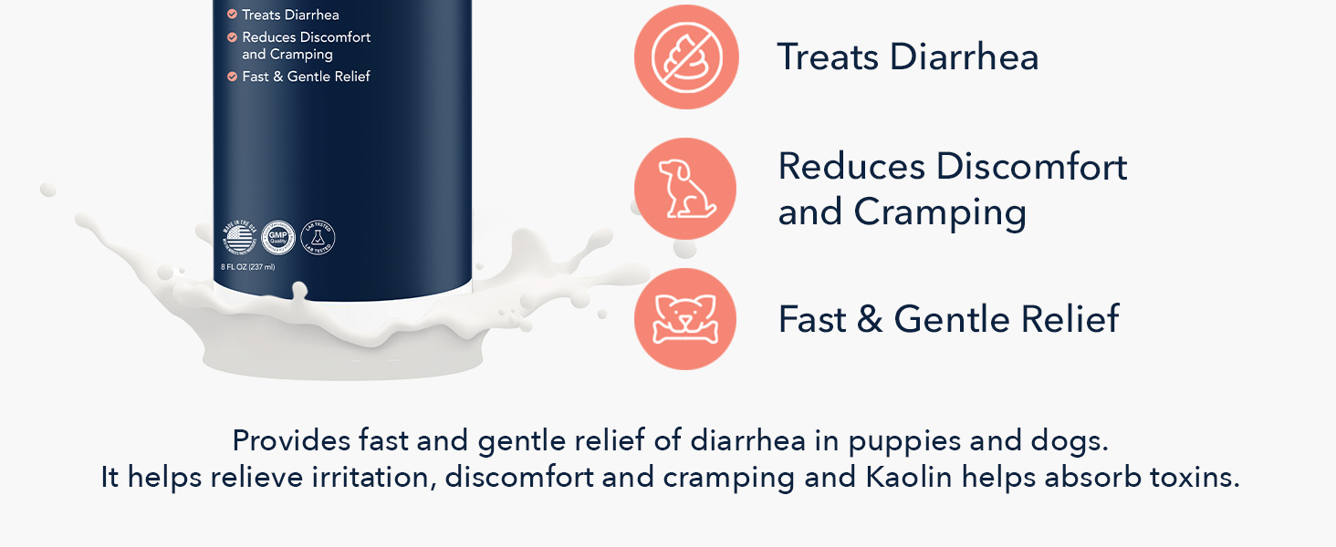 Vets Preferred Anti Diarrhea Liquid for Dogs - Benefits and Features