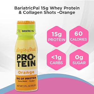 15g Protein Shots - Orange