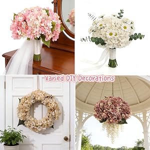 Varied diy decorations