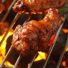 Grilled chicken wings