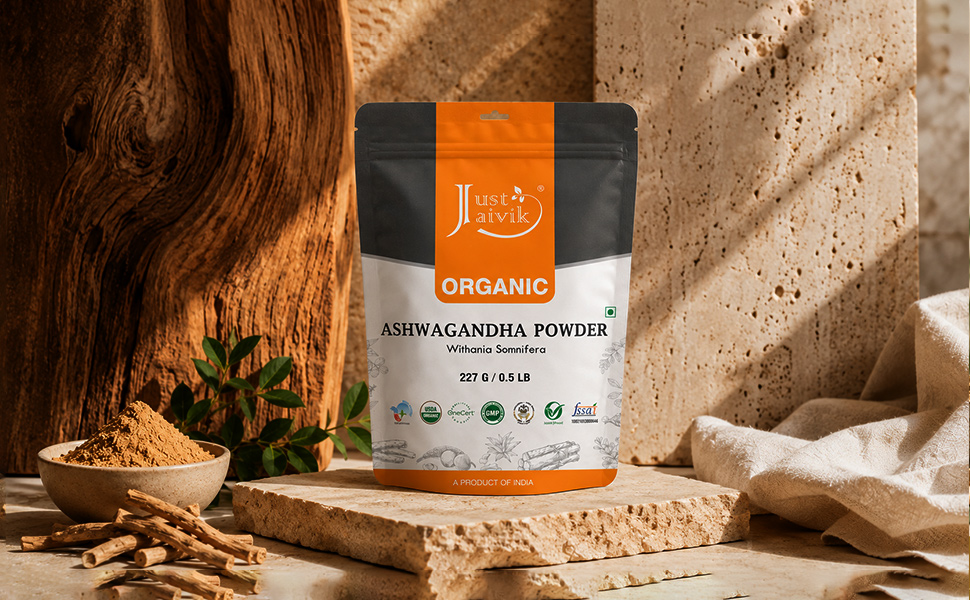 100% Organic Ashwagandha Powder- Withania Somnifera