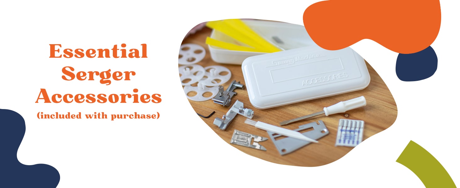 Essential Serger Accessories sewing accessory sewing notions crafting diy refashion upscale projects
