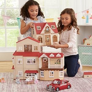 car, vehicle, family car, town, lil woodzeez, camping, dolls, dollhouse, figures, cherry cruiser