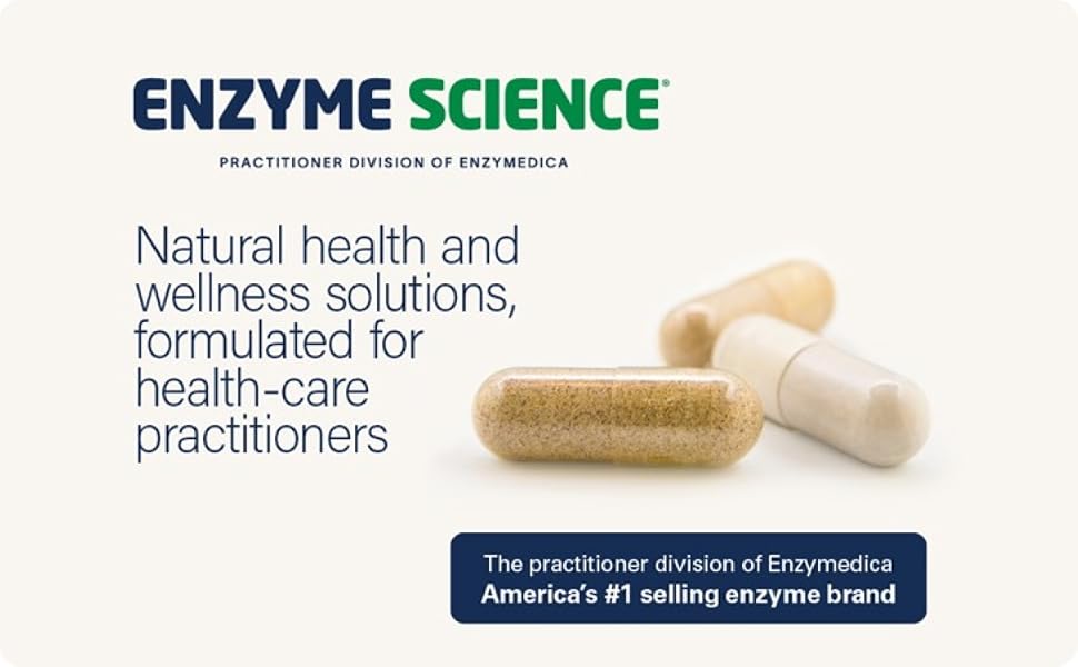 Enzyme Science. Natural health and wellness solutions, formulated for health-care practitioners.