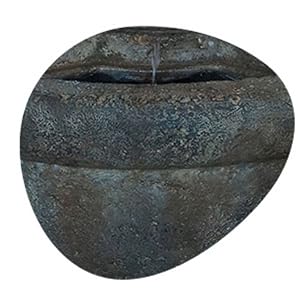 pedestal bird bath, lion fountain outdoor