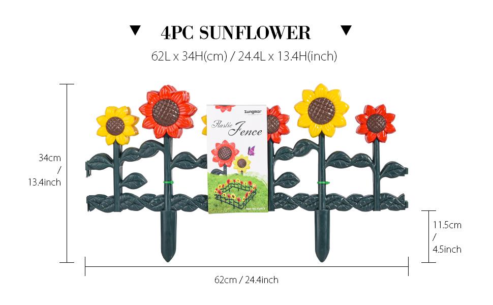 4pc sunflower