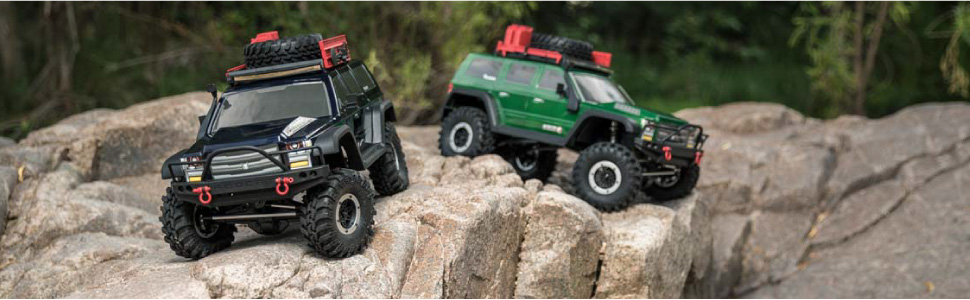 Redcat Racing Gen7 Pro Scale Rock Crawler Readh to Run with body accessories, inner fenders etc