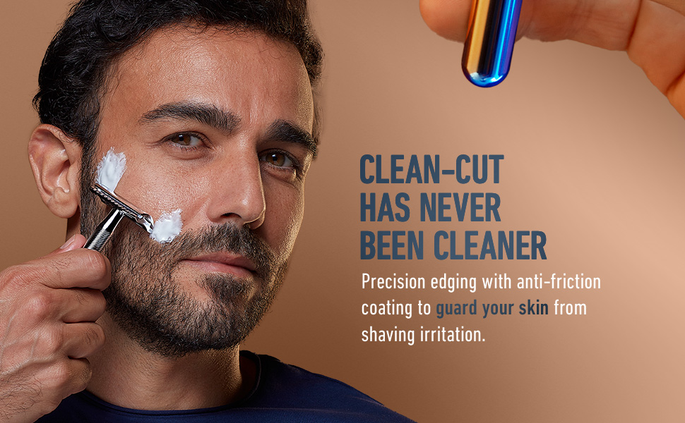 Clean cut has never been clenaer precision edging with anti-friction coating