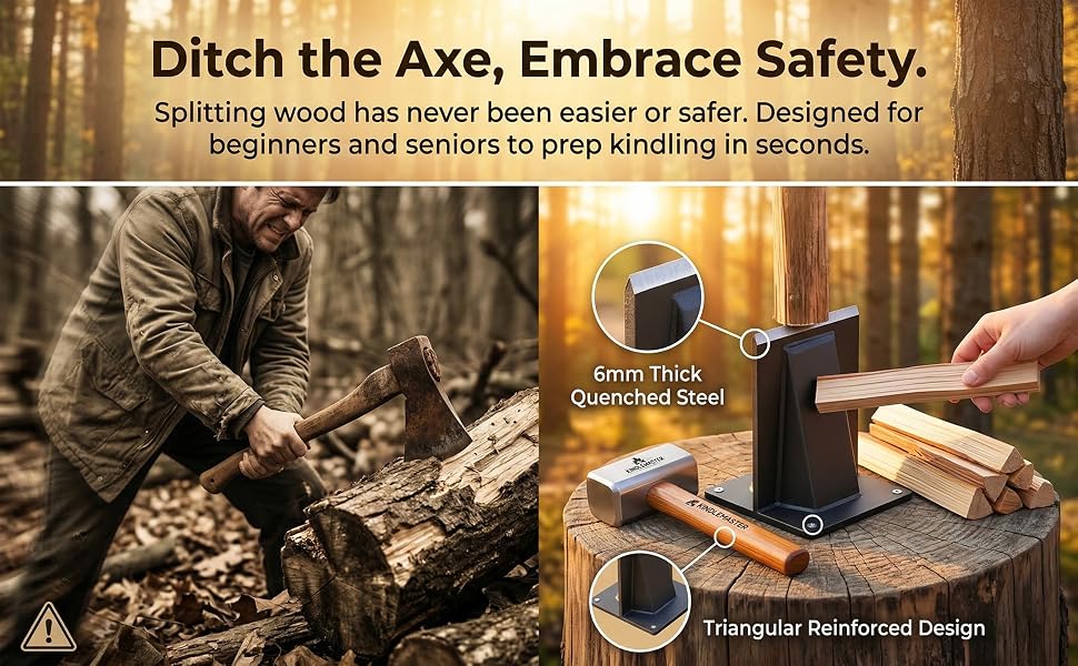 kindling cracker firewood splitter wood splitter log splitter