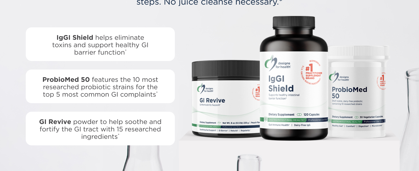 n-acetyl glucosamine, immunoglobulin supplement, probiotic supplement and gut immune support powder