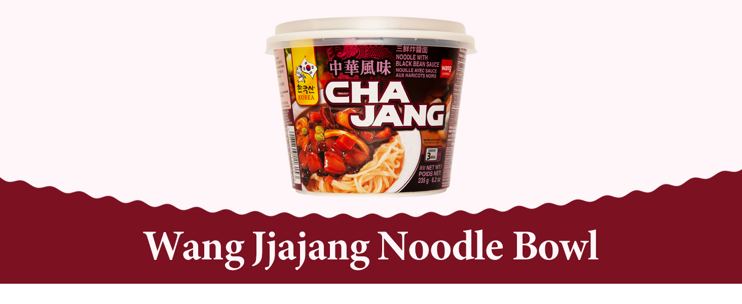 korean black bean jjajang noodle