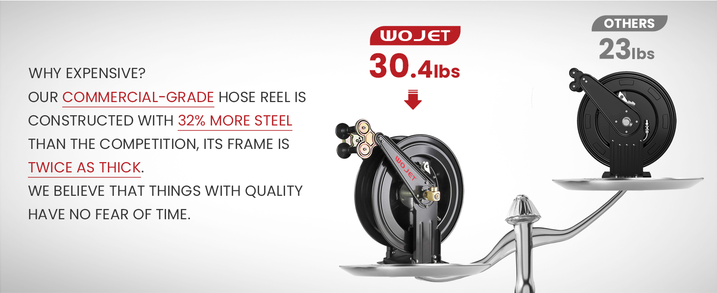 heavy hose reel