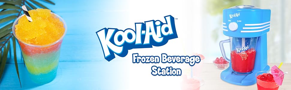 Kool Aid frozen beverage station