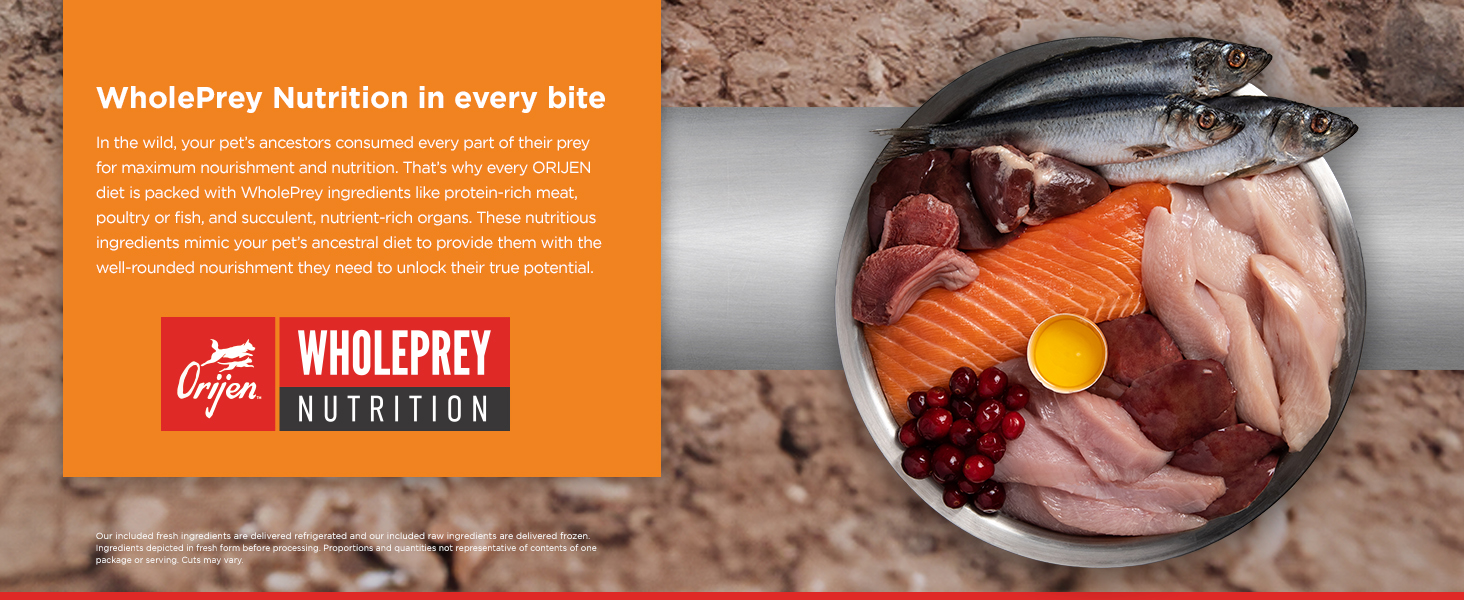ORIJEN Cat Food, Nature Nourishes