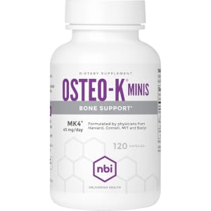 Osteo-K Minis provides the amount of MK4 used in clinical trials.