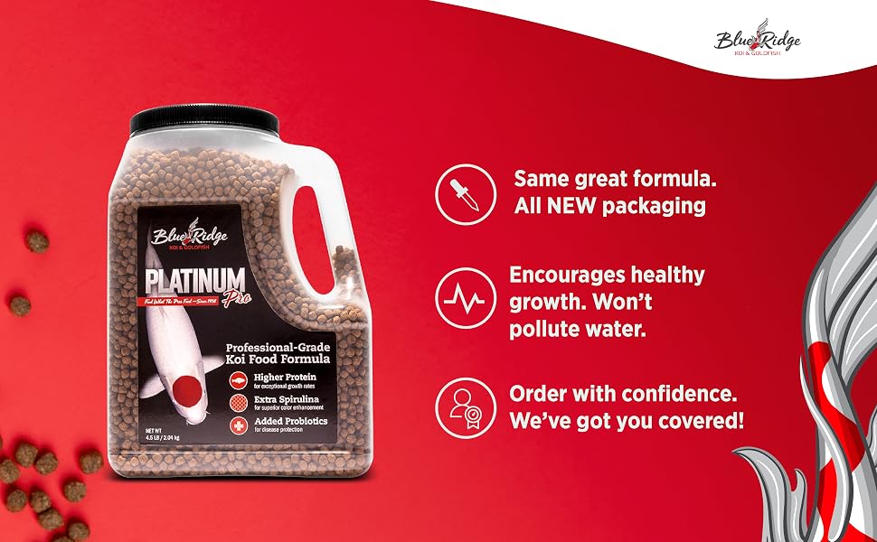 Blue Ridge Koi - Growth Formula Blend