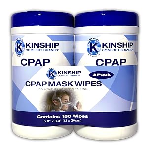 CPAP Mask Wipes - 2 Canister Pack