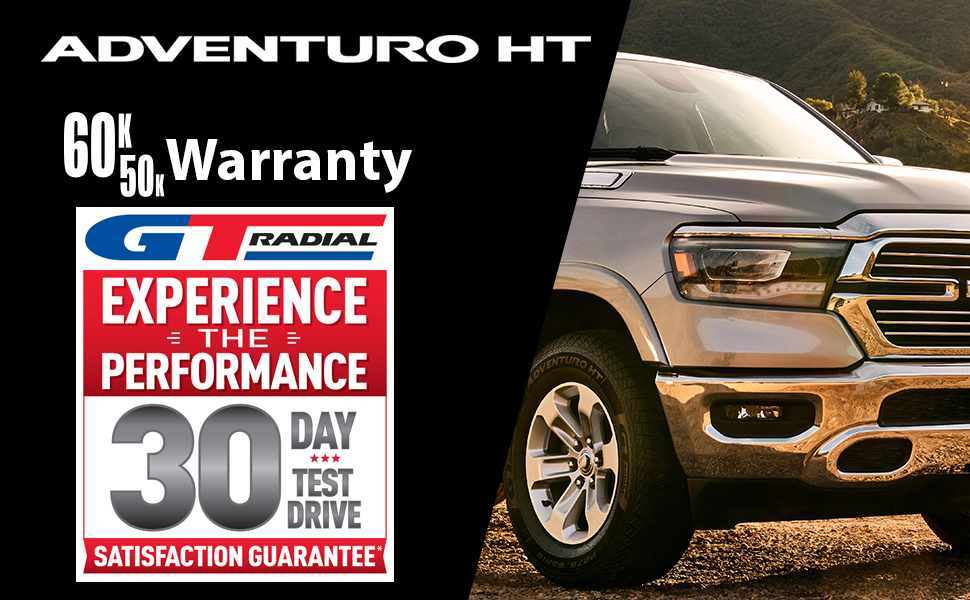GT Radial Adventuro HT tires tread life and test drive